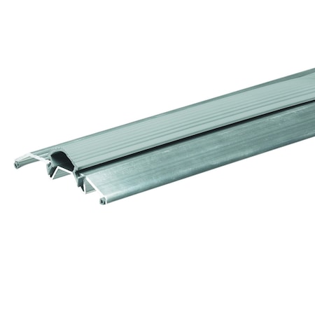 0.75 In. H X 3.75 In. W X 36 In. L Aluminum/Vinyl Threshold Silver